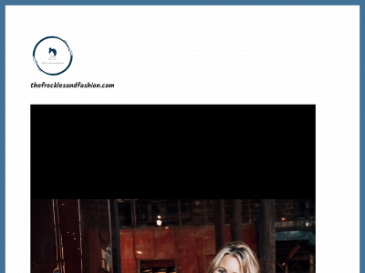thefrecklesandfashion.com snapshot