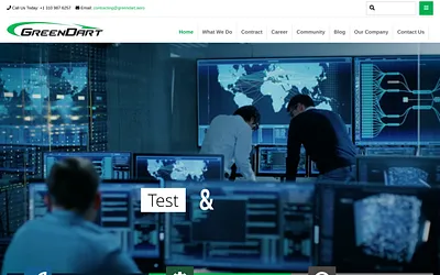 greendart.aero snapshot