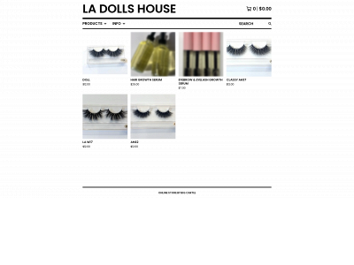 ladollshouse.org snapshot