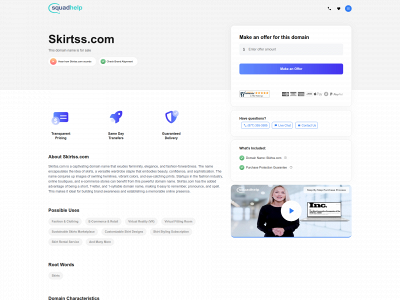 skirtss.com snapshot