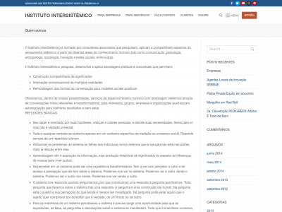 institutointersistemico.com.br snapshot