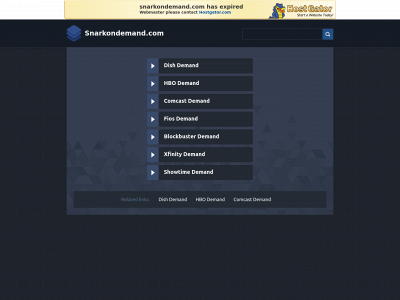 snarkondemand.com snapshot