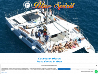 bluespiritcatamaran.es snapshot