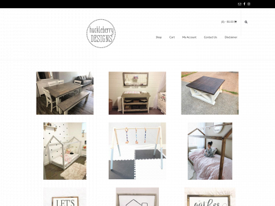 huckleberrydesigns.ca snapshot