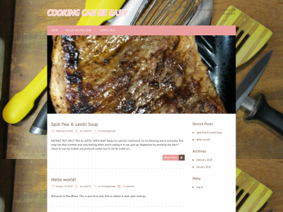 cookingcanbeeasy.com snapshot