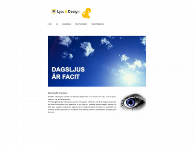 mljusdesign.se snapshot