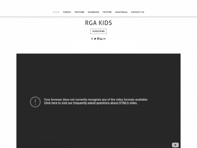www.rgakids.com snapshot