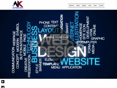 www.akwebarts.com snapshot