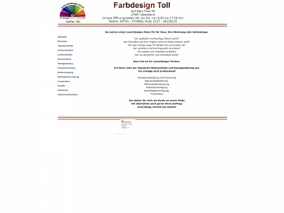 farbdesign-toll.de snapshot