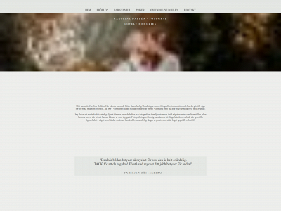 carolinedahlen.se snapshot