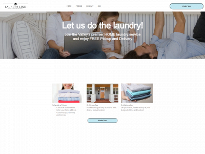 thelaundryline.com snapshot