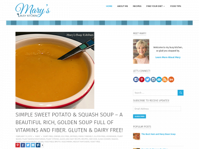 marysbusykitchen.com snapshot