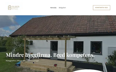 ruberbygg.se snapshot