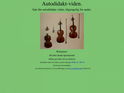 autodidakt-viden.dk snapshot