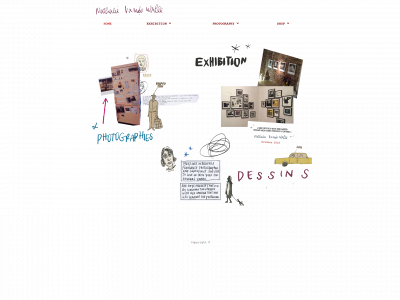 nathalievandewalle.com snapshot