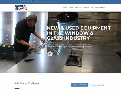 ameracanequipment.com snapshot