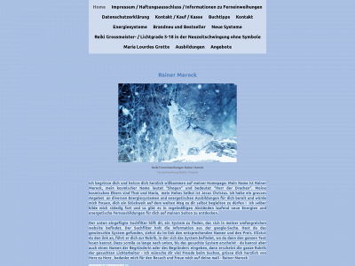 rainer-marock.com snapshot