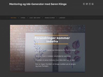 www.sklinge.dk snapshot