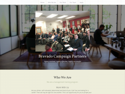 bravadocampaigns.com snapshot