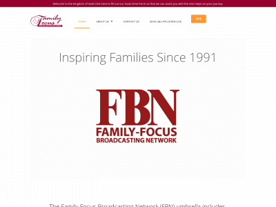 familyfocusbroadcasting.com snapshot