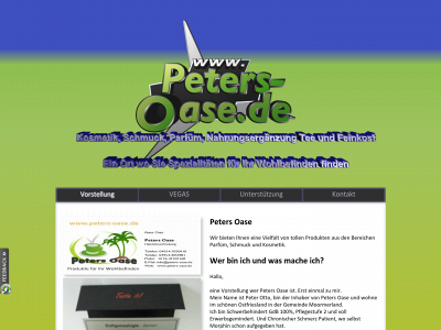 peters-oase.de snapshot