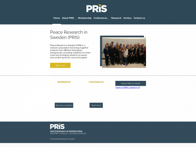 peaceresearch.se snapshot