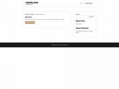 misbahy.store snapshot