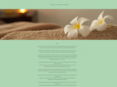 praktijkvoorholistischemassage.one snapshot