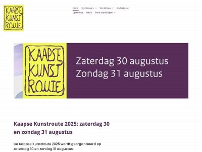 kaapsekunstroute.nl snapshot