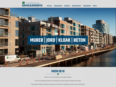 damgaardbyg.dk snapshot