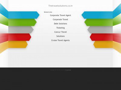 thetravelsolutions.co.in snapshot