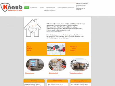 knaub-alarm-elektro.de snapshot