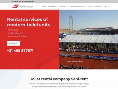 sani-rent.com snapshot