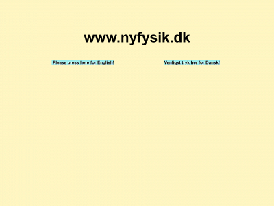 nyfysik.dk snapshot