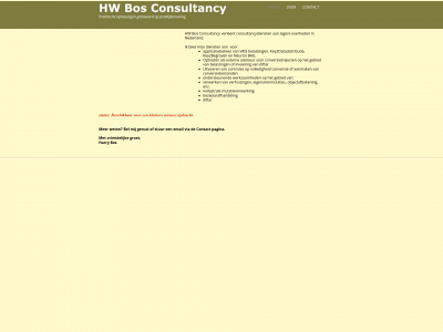 hwbosconsultancy.nl snapshot