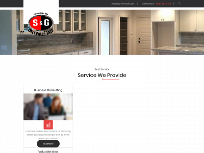 sgdrywallinc.com snapshot