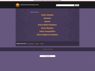www.solveconsciously.com snapshot