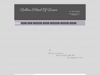 rollinischoolofdance.co.uk snapshot