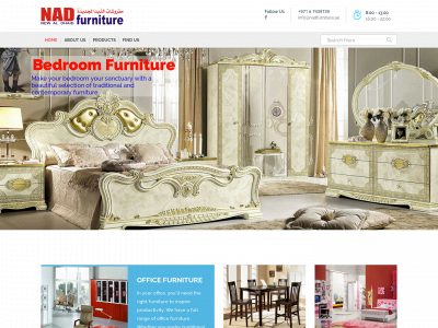 nadfurniture.ae snapshot