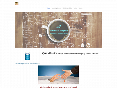 www.thebookkeeperz.com snapshot