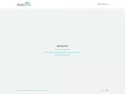 scrubpedia.com snapshot