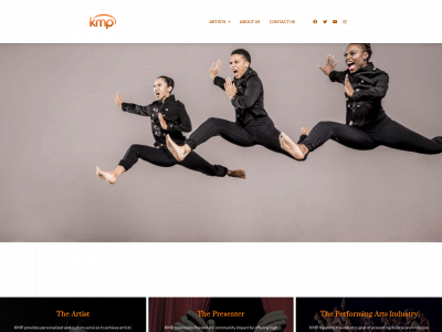 kmpartists.com snapshot