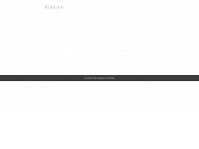 klasson.business snapshot