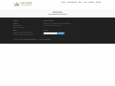 victorynepremicnine.com snapshot