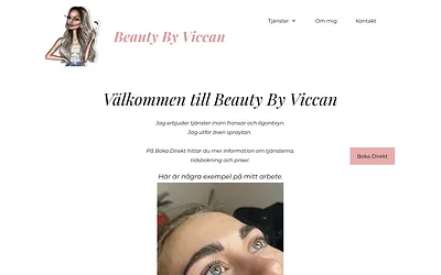 beautybyviccan.se snapshot