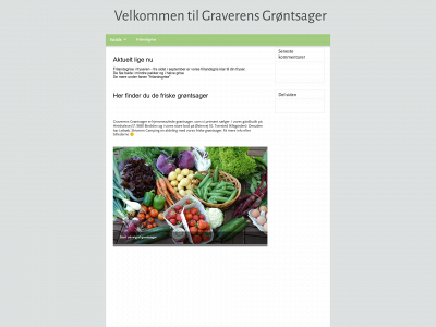 graverensgroentsager.dk snapshot