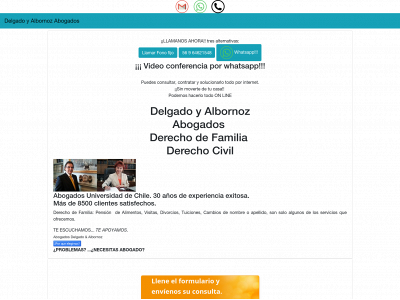 abogadosderechodefamilia.com snapshot