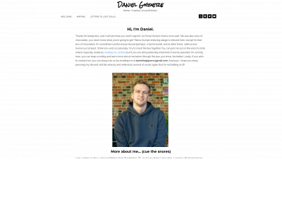 danielmgiguere.com snapshot