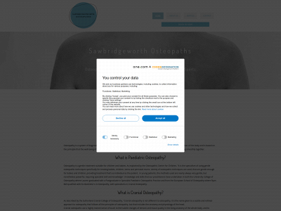 sawbridgeworthosteopaths.co.uk snapshot