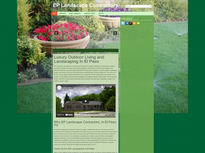 eplandscapecontractors.com snapshot